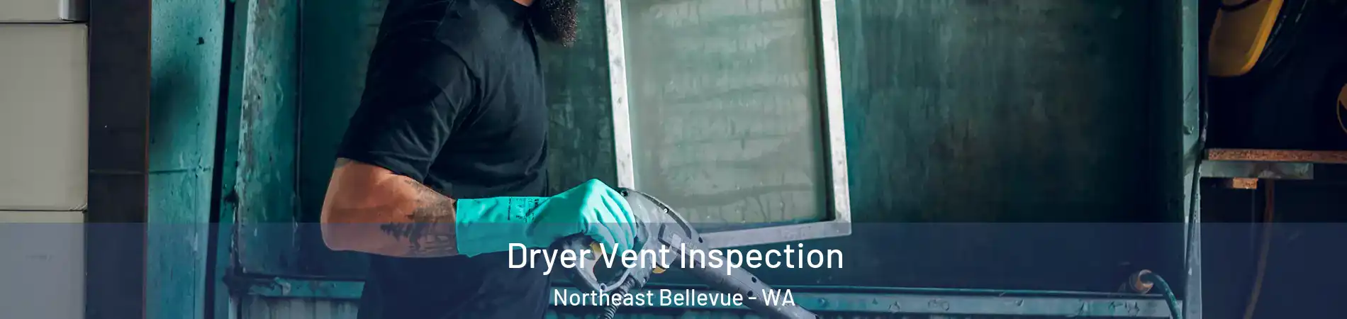Dryer Vent Inspection Northeast Bellevue - WA