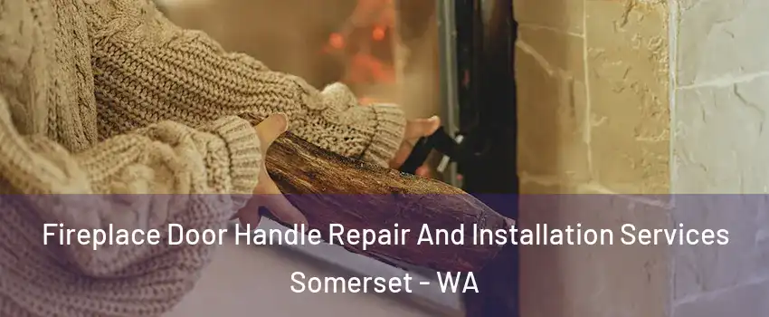 Fireplace Door Handle Repair And Installation Services Somerset - WA