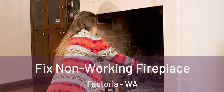 Fix Non-Working Fireplace Factoria - WA