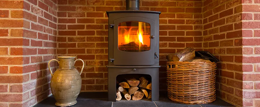 Metal Firebox Installation For Fireplace in Newport, Washington