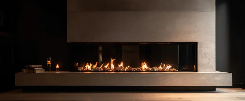 Gas Fireplace Ember Bed Design Services in Newport, Washington