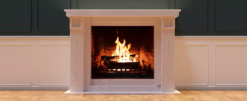 Open Flame Wood-Burning Fireplace Installation Services in Newport, Washington