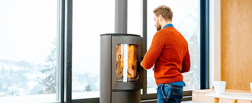 Pellet Stove Chimney Pipe Installation in Wilburton, WA