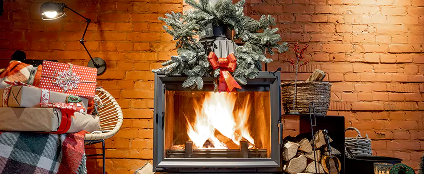 Travis Industries Linear Gas Fireplace Installation in Newport, Washington