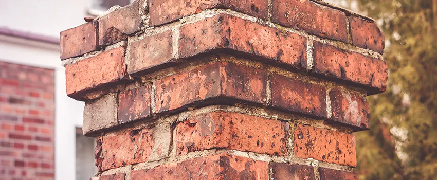 Cracked Chimney Bricks Repair Cost in Northwest Bellevue, Washington