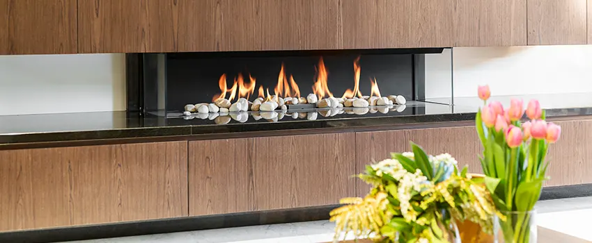Double-height Fireplace Design Refurbishment in Newport, Washington