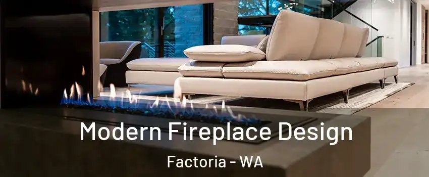Modern Fireplace Design Factoria - WA