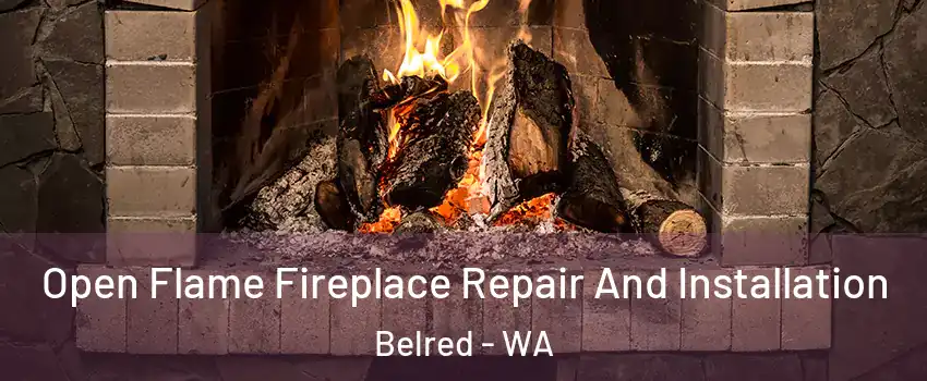 Open Flame Fireplace Repair And Installation Belred - WA