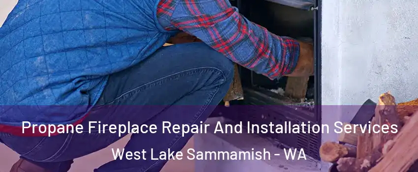 Propane Fireplace Repair And Installation Services West Lake Sammamish - WA